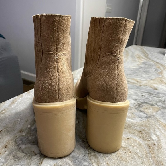 Dolce Vita Caster Dune Suede H20 100% Waterproof Chelsea Boot Size 10 - Picture 9 of 12